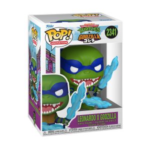 Funko Pop! Animation: Teenage Mutant Ninja Turtles X Godzilla - Leonardo X Godzilla #2341 Vinyl Figure