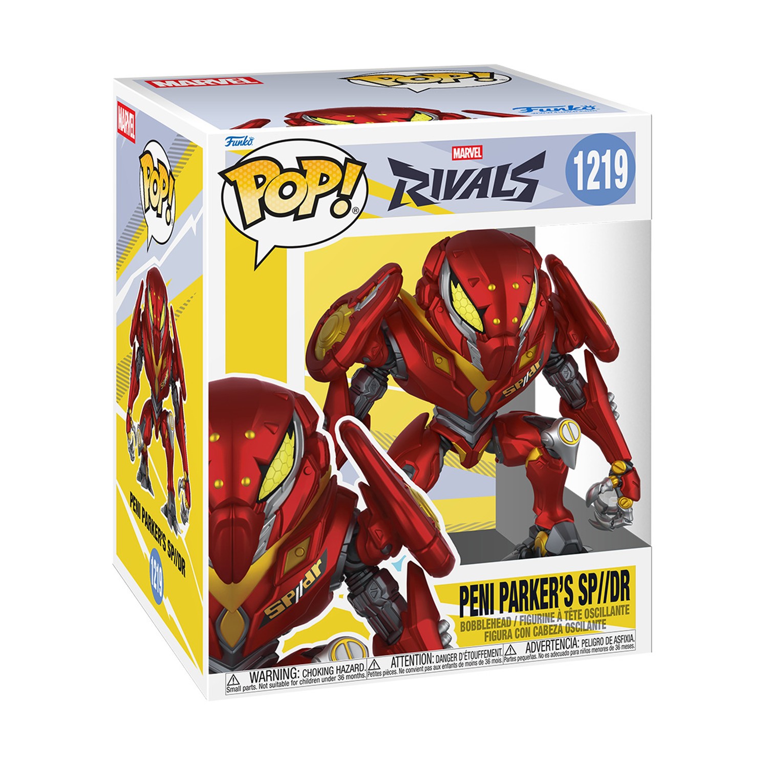 0227815.jpeg Funko Pop! Super: Marvel Rivals - Peni Parker's Sp//dr #1219 Vinyl Figure (6")