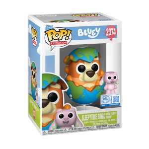 Funko Pop! Animation: Bluey - Sleepy Time Bingo With Floppy Bunny #2374 Vinyl Figure