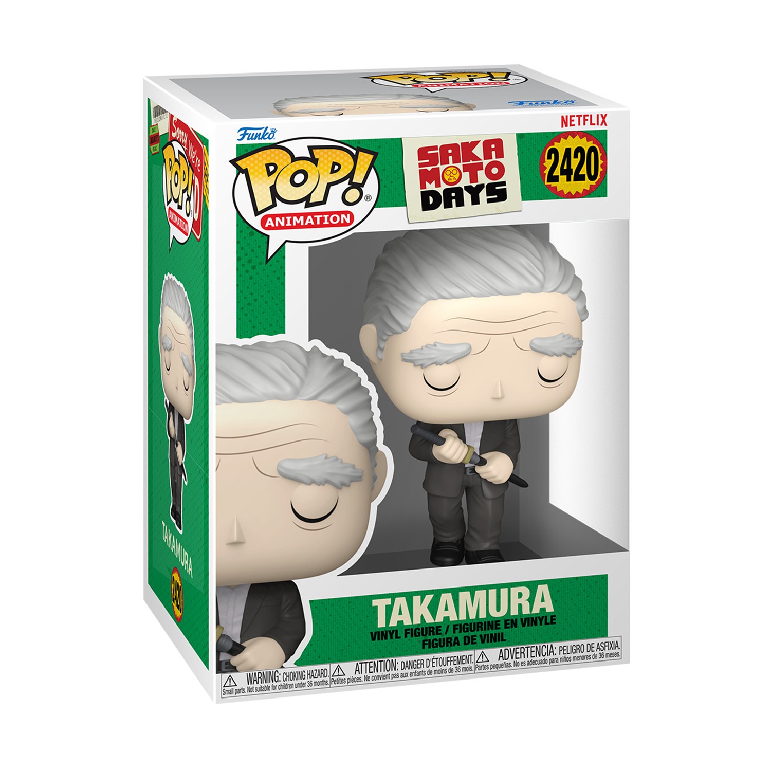 0228853.jpeg Funko Pop! Animation: Sakamoto Days - Takamura #2420 Vinyl Figure
