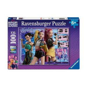 Ravensburger Puzzle: K-Pop Demon Hunter- Zoey,rumi, Mira XXL (100pcs) (12002222)