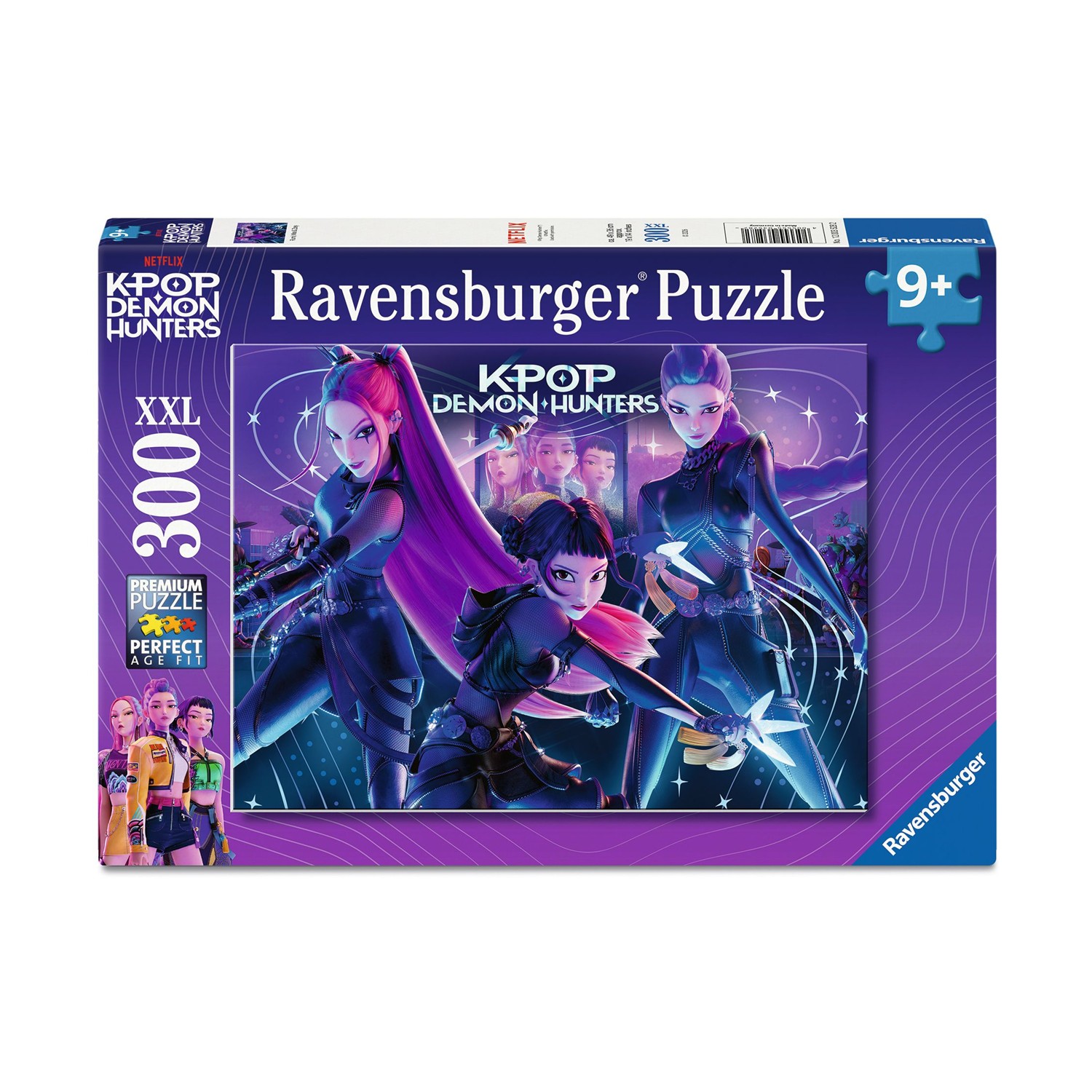 0229524.jpeg Ravensburger Puzzle: K-Pop Demon Hunters XXL - Rumi, Mira &Amp; Zoey (300pcs) (12003528)
