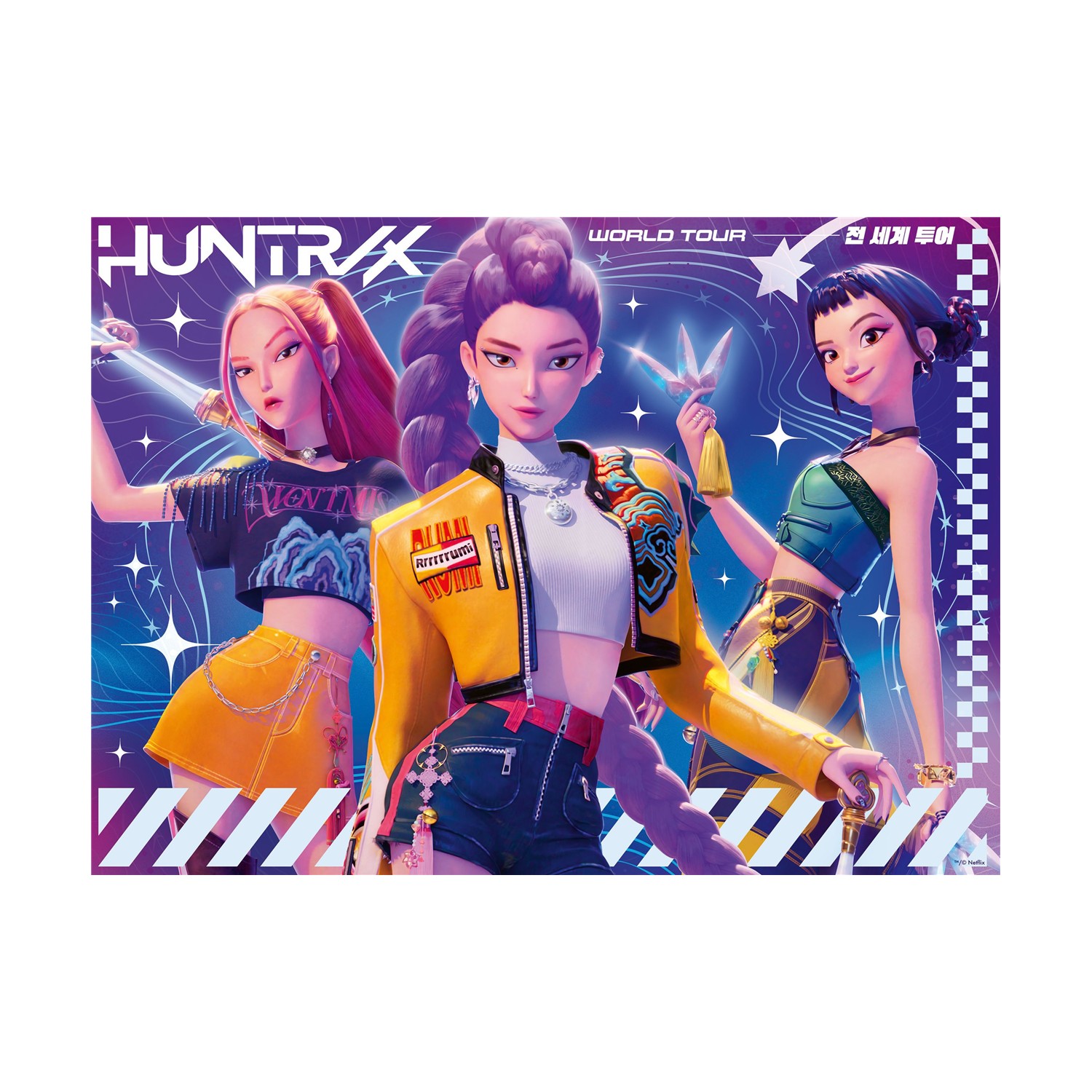 0229527.jpeg Ravensburger Puzzle: K-Pop Demon Hunters - 4x100pcs (12004757)