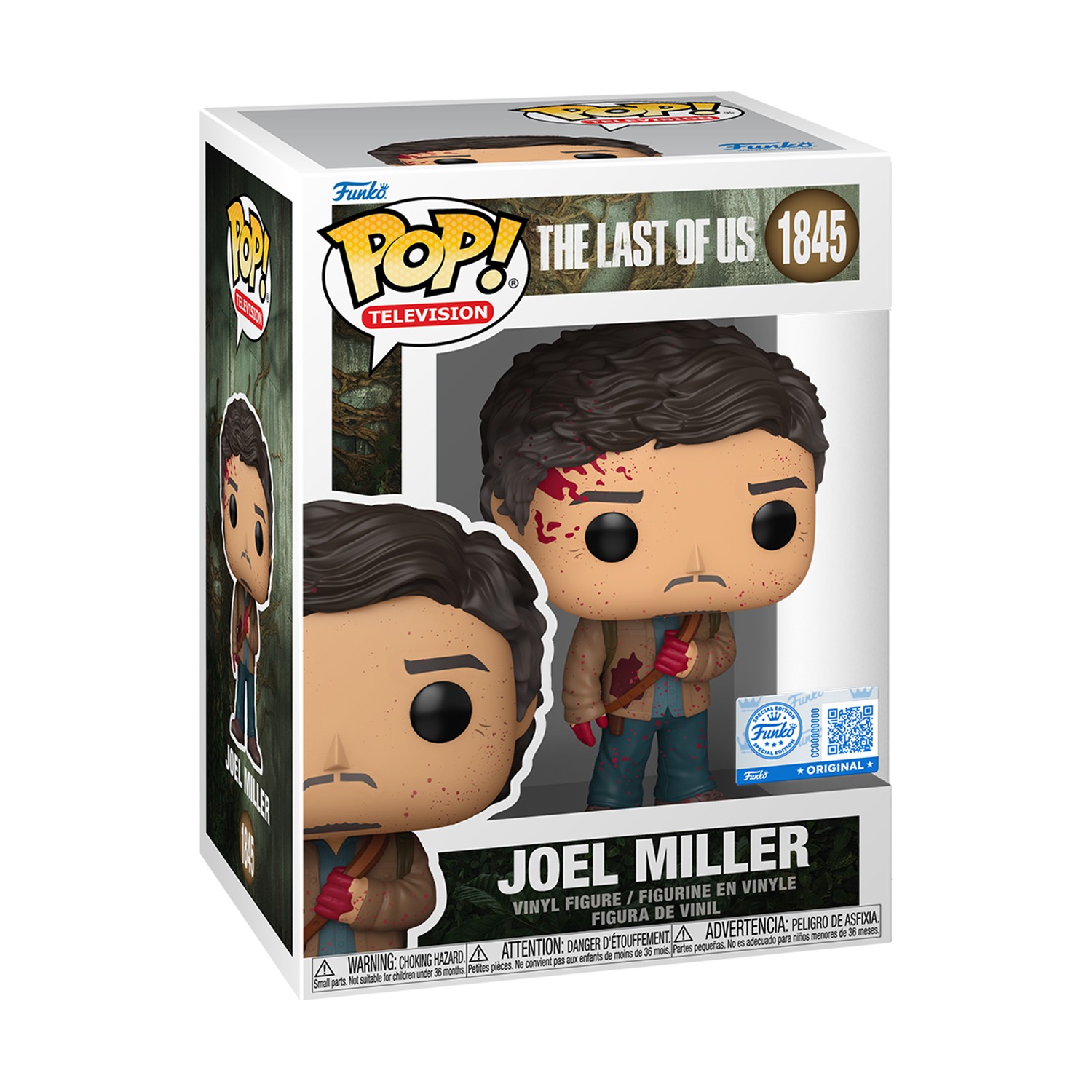 0229819.jpeg Funko Pop! Television: The Last of Us - Joel Miller (Bloody) (Special Edition) #1845 Vinyl Figure