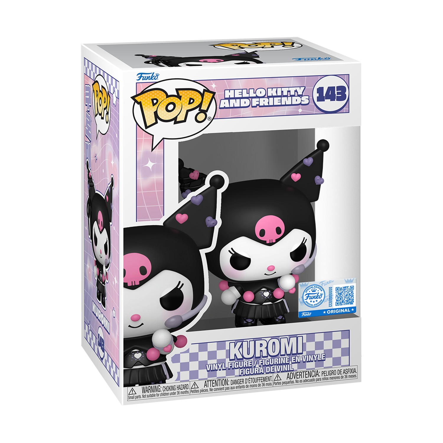 0229821.jpeg Funko Pop! Sanrio: Hello Kitty and Friends- Kuromi K-Pop! (Special Edition) #143 Vinyl Figure