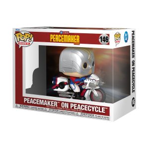 Funko Pop! Rides: Peacemaker the Series - Peacemaker on Peacecycle #146 Vinyl Figure