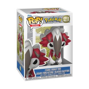 Funko Pop! Games: Pokémon - Lycanroc (Midnight Form) #1211 Vinyl Figure