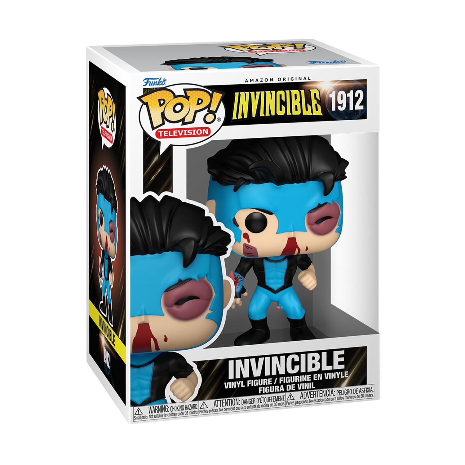 0232529.jpeg Funko Pop! Television: Invincible - Invincible (Bloody) #1912 Vinyl Figure