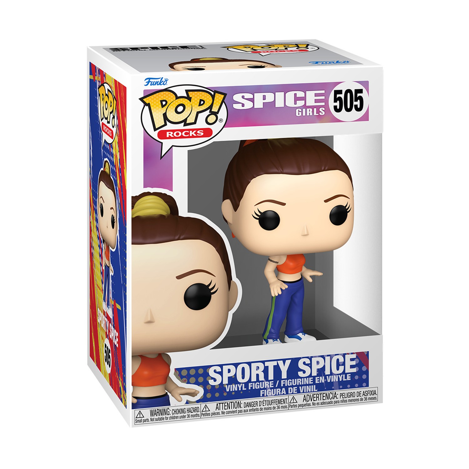 0232797.jpeg Funko Pop! Rocks: Spice Girls - Sporty Spice #505 Vinyl Figure