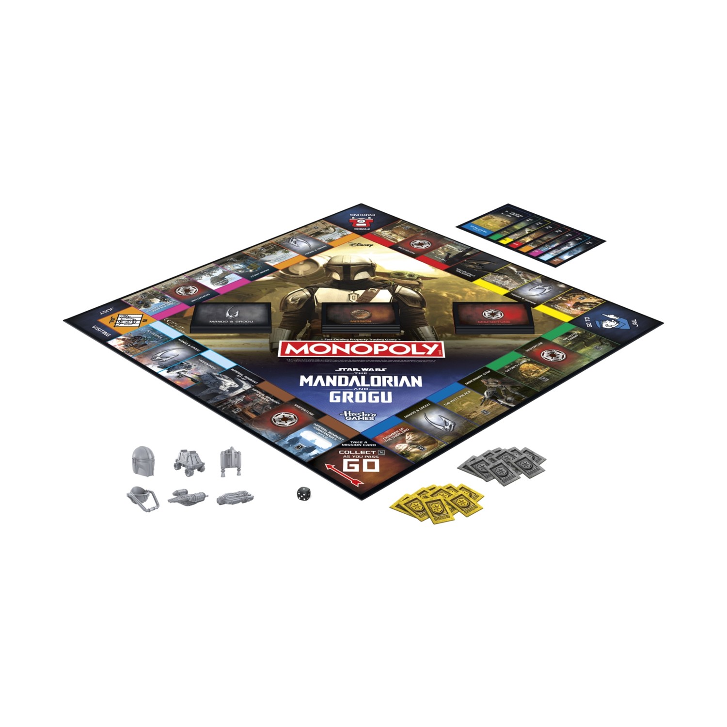 0233910.jpeg Hasbro Disney: Monopoly Star Wars - The Mandalorian &Amp; Grogu Edition (English Language) (G3170)