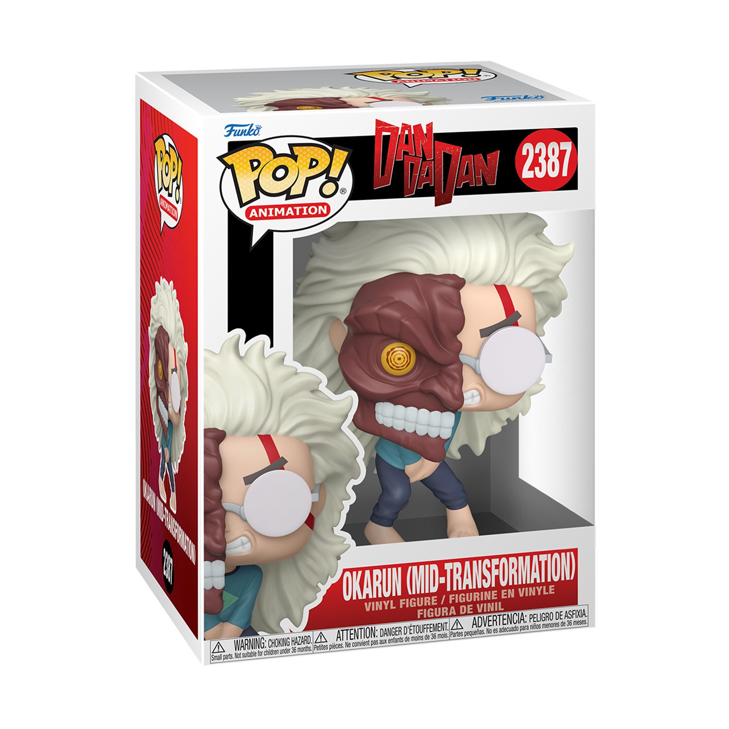 0234606.jpeg Funko Pop! Animation: Dandadan - Okarun (Mid-Transformation) #2387 Vinyl Figure