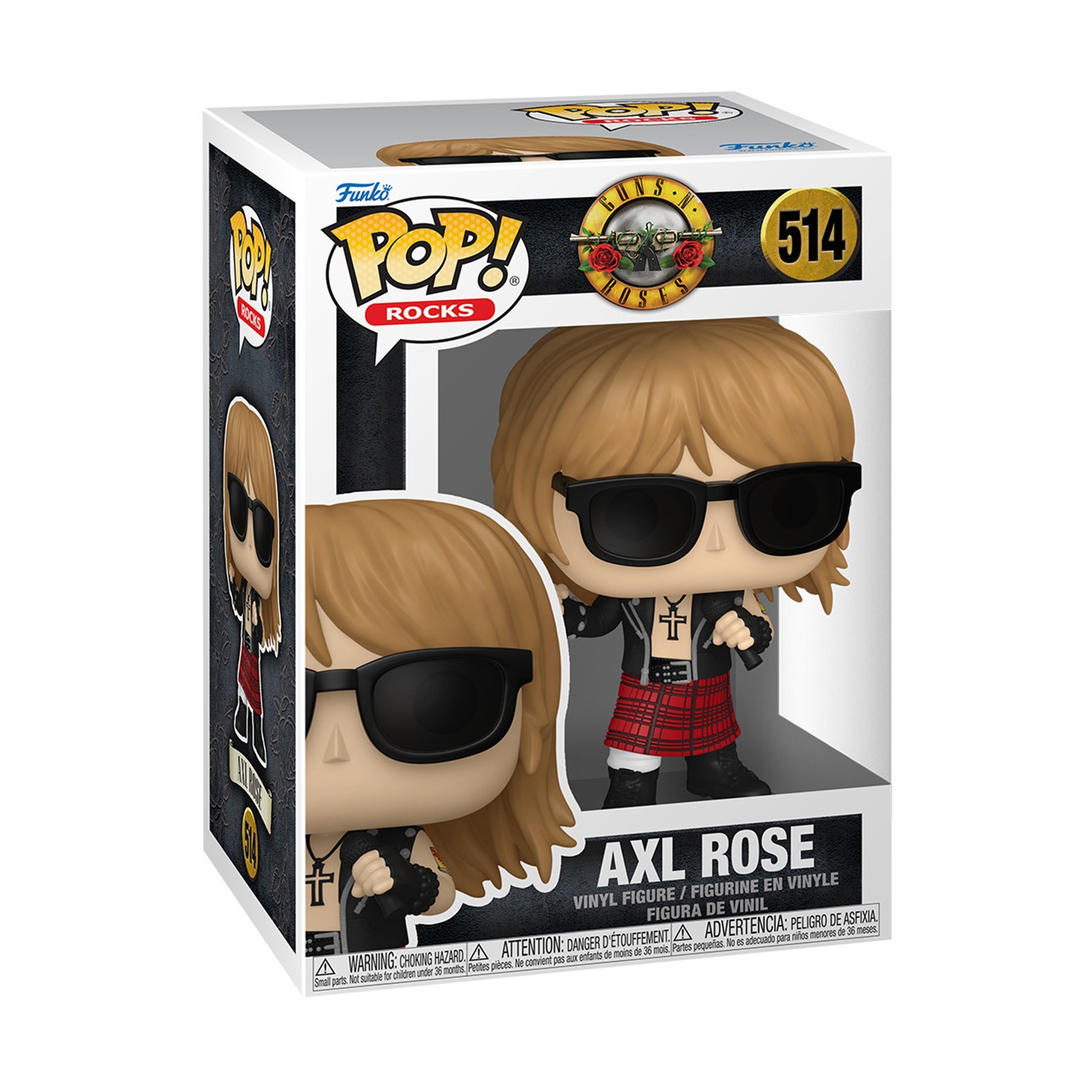 Funko Pop! Rocks: Guns N’ Roses - Axl Rose (Live and Let Die) #514 Vinyl Figure