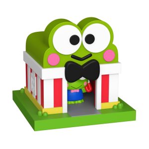 Funko Bitty Pop! 3-Pack Towns: Hello Kitty and Friends - Hello Kitty's Café, Keroppi's Market, Kuromi's House Vinyl Figures