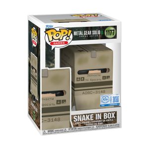 Funko Pop! Games: Metal Gear Solid - Snake Eater - Snake in Box (Special Edition) #1177 Vinyl Figure