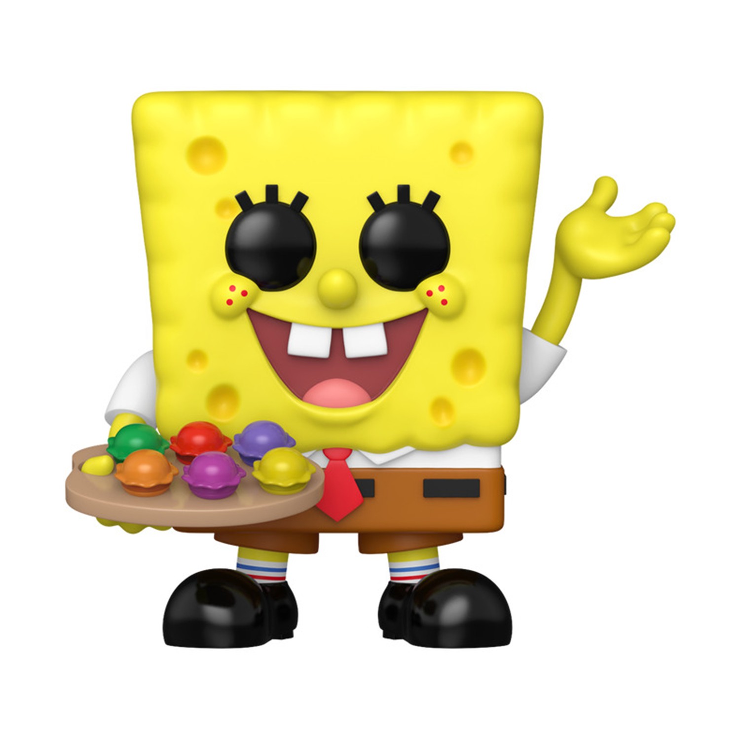 0239381.jpeg Funko Pop! Animation: Spongebob Squarepants - Spongebob With Pretty Patties (Glows in the Dark) (Special Edition) #2312 Vinyl Figure