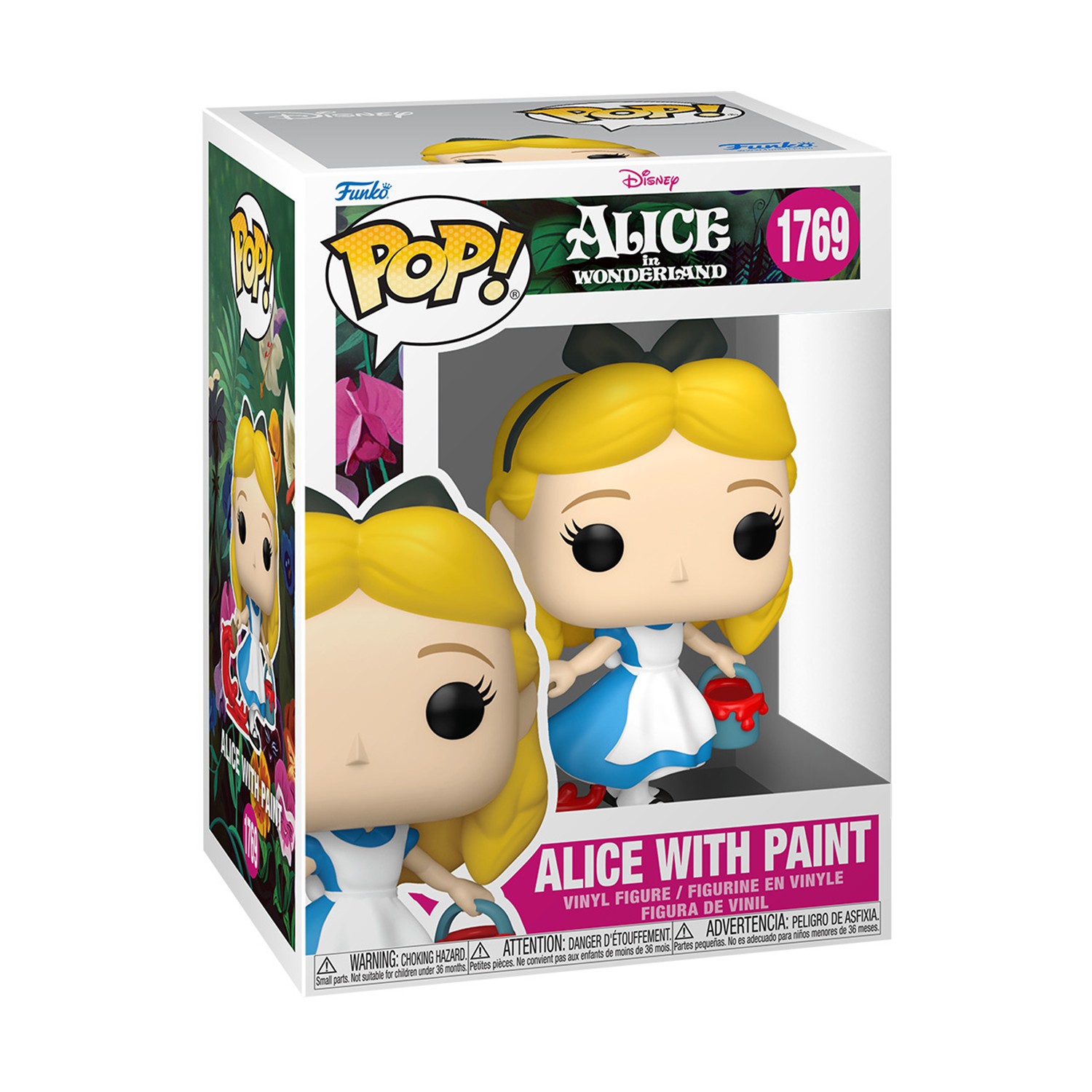 Funko Pop! Disney: Alice in Wonderland - Alice With Paint #1769 Vinyl Figure