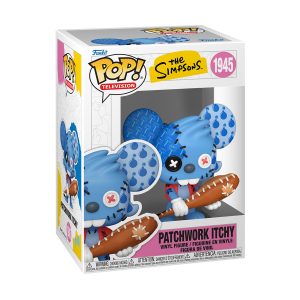 Funko Pop! Television: The Simpsons - Patchwork Itchy #1945 Vinyl Figure