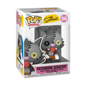 Funko Pop! Television: The Simpsons -Patchwork Scratchy #1946 Vinyl Figure