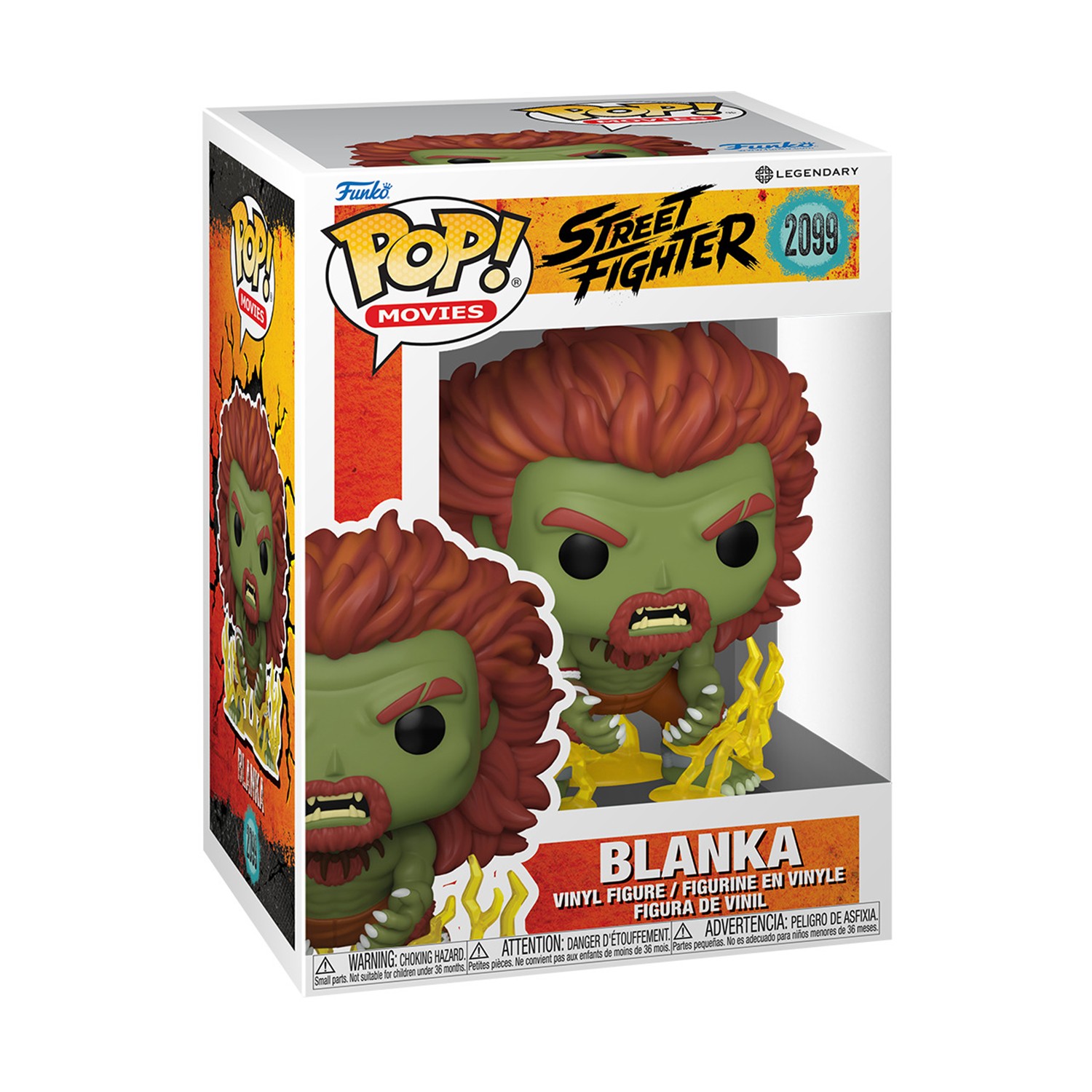 Funko Pop! Movies: Street Fighter - Blanka #2099 Vinyl Figure