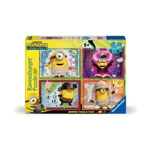 Ravensburger Puzzle: Illumination's Minions &Amp; Monsters - 4x100pcs (12004353)