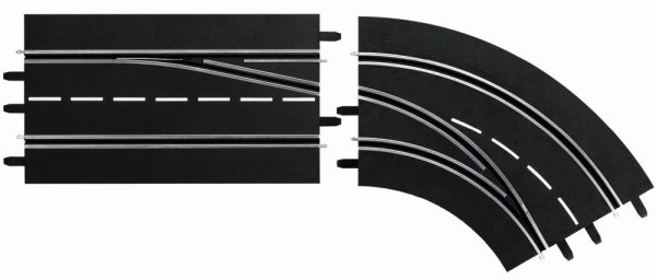 Carrera Slot Accessories – DIGITAL 124/132 – Lane change curve right, Out to In (20030365)