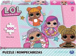 Spin Master L.O.L. Surprise! - Puzzle with 4 Girls (100pcs) (20114665)