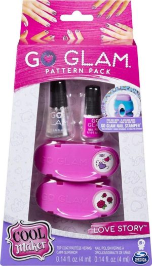 Spin Master Cool Maker: Go Glam Pattern Pack Nail Stamper - Love Story (20117220)