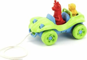 Green Toys: Dune Buggy Pull Toy – Green (PTDG-1309)