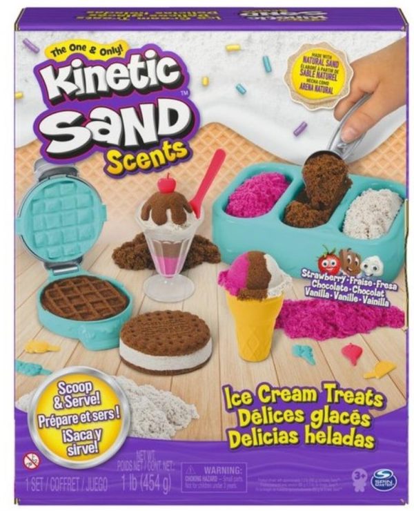 Spin Master Kinetic Sand Scents: Ice Cream Treats Playset (6059742)