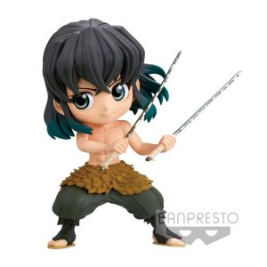 Banpresto Q Posket: Demon Slayer Kimetsu No Yaiba – Inosuke Hashibira Ⅱ (Ver.B) Figure (13cm) (18456)