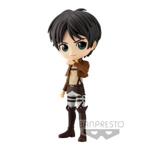 Banpresto Q Posket: Attack On Titan – Eren Yeager (Ver.A) Figure (14cm) (18527)