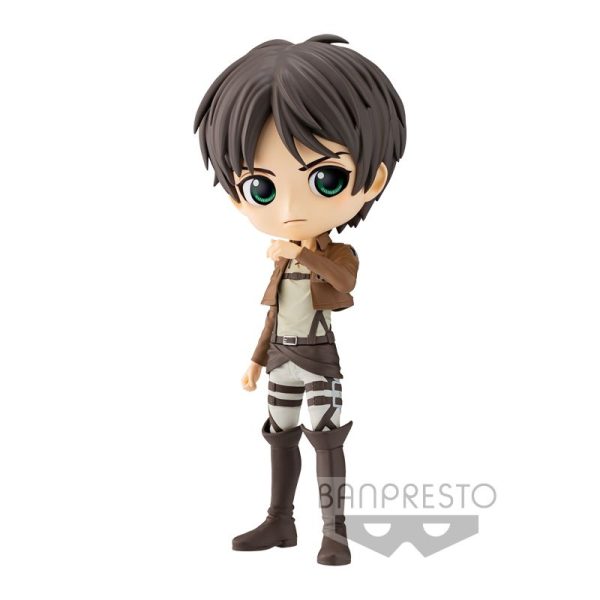 Banpresto Q Posket: Attack On Titan – Eren Yeager (Ver.B) Figure (14cm) (18528)