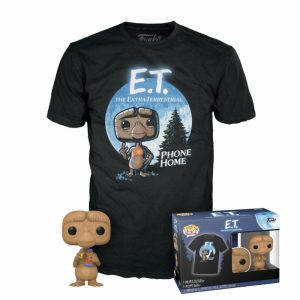 Funko Pop! & Tee (Adult): E.T. - E.T. with Candy (Special Edition) Vinyl Figure & T-Shirt (S)