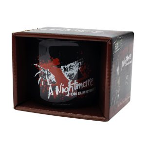 Nightmare On Elm Street Ceramic Breakfast Mug 14 Oz A In Gift Box