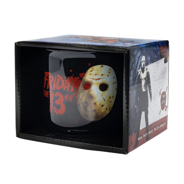 Friday The 13th In Gift Box Ceramic Breakfast Mug 14 Oz