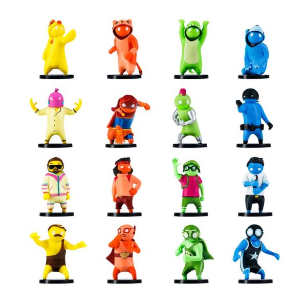 P.M.I. Gang Beasts Blindbox Collectible Figure – 1 Pack (S1) (Random) (GB2007)