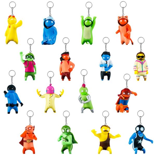 P.M.I. Gang Beasts Figural Keychains – 1 Pack (S1) (Random) (GB8004)