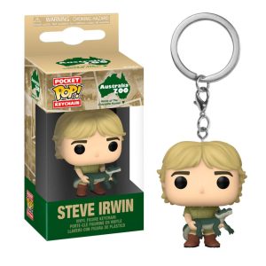 Funko Pocket Pop!: Australia Zoo – Steve Irwin Vinyl Figure Keychain