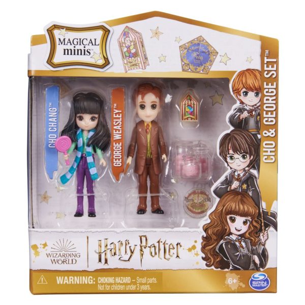 Spin Master Wizarding World Harry Potter: Magical Minis - Cho & George Set (6064901)