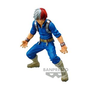 Banpresto Chronicle Super Master Stars: My Hero Academia – The Shoto Todoroki Statue (21cm) (19398)