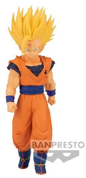 Banpresto Solid Edge Works: Dragon Ball Z – Super Saiyan 2 Son Gohan Statue (16cm) (88180)