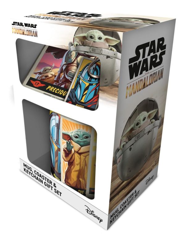 Pyramid The Mandalorian (S2) Mug Coaster Keychain Gift Set (GP86462)