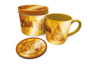 Pyramid The Legend of Zelda (Golden Triforce) Mug  Coaster Tin (GP86075)