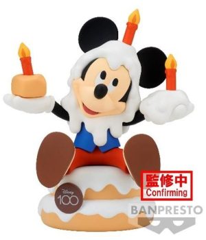 Banpresto Sofubi Disney Characters: Disney 100th – Mickey Mouse Figure (11cm) (88609)