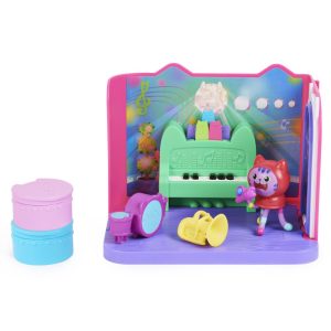 Spin Master Gabbys Dollhouse: Daniel James Catnip Groovy Music Room – Music Deluxe Room Set (6065830)