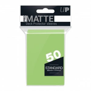 Ultra Pro PRO-Matte Standard Deck Protector Sleeves - Lime Green 66x91mm (50 Θήκες)