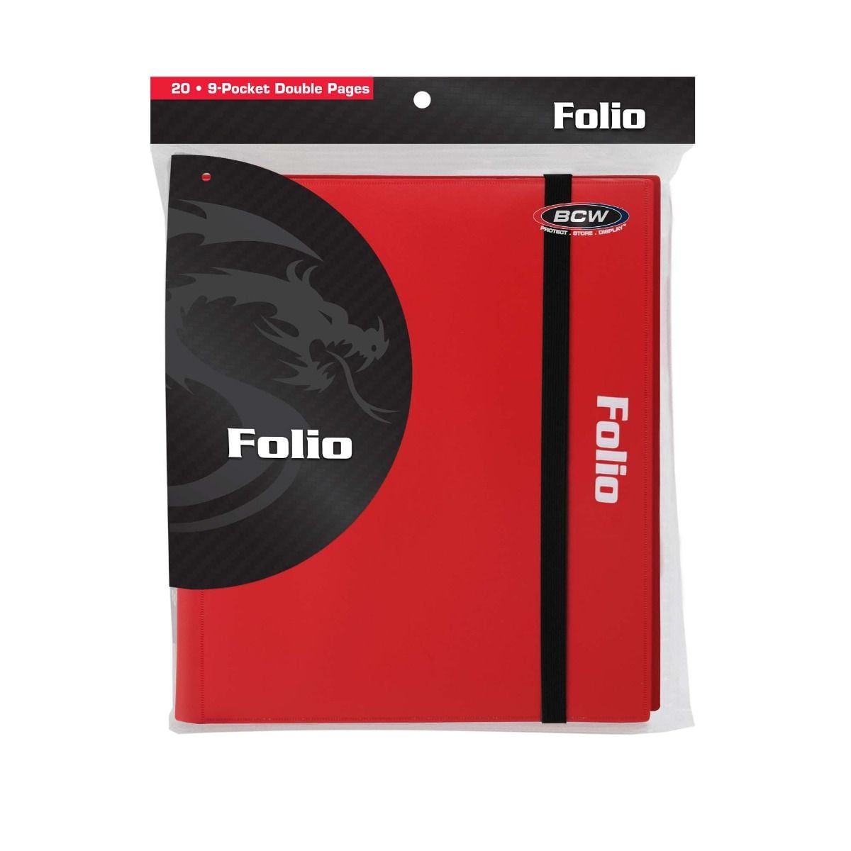 1-pf9-red_1_package.jpg BCW Folio 9-Pocket Album - Red