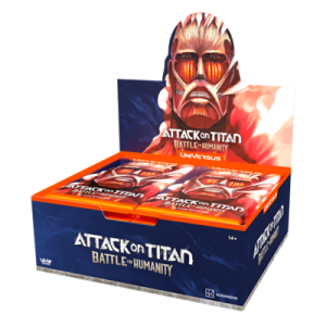 Universus CCG: Attack on Titan "Battle for Humanity" Booster Display (24 packs)