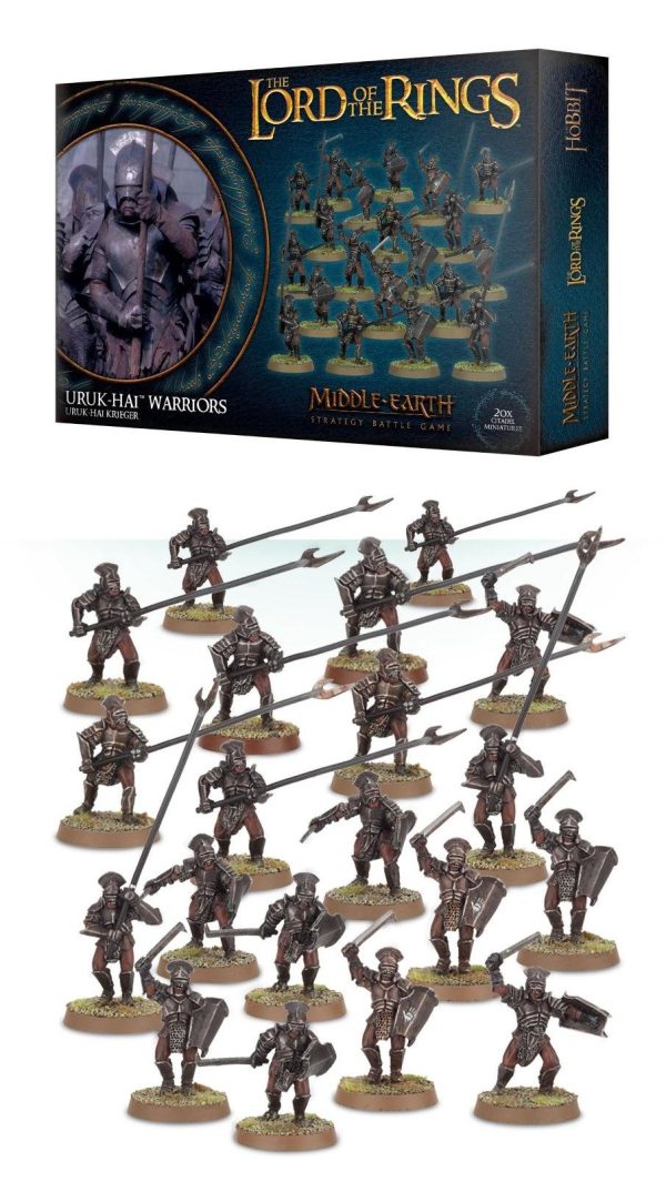 Middle-Earth Strategy Battle Game - Uruk-hai Warriors (30-29)