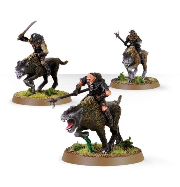 Middle-Earth Strategy Battle Game - Warg Riders (30-37)